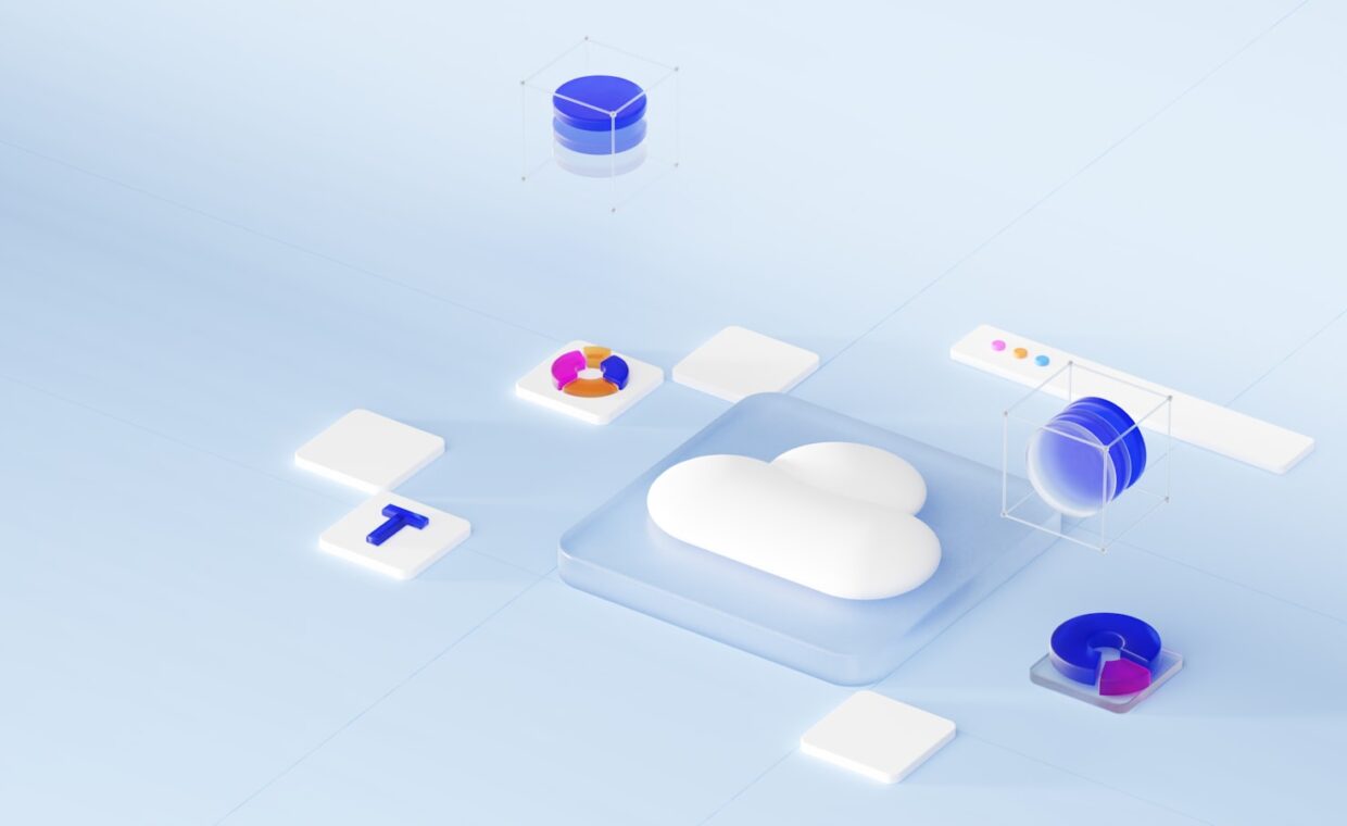 Cloud local storage, photographed for a technology article.