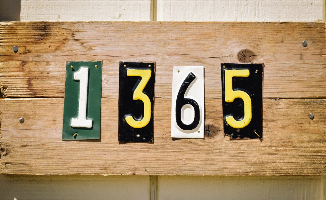 Ipv6 address example, photographed for a technology article.