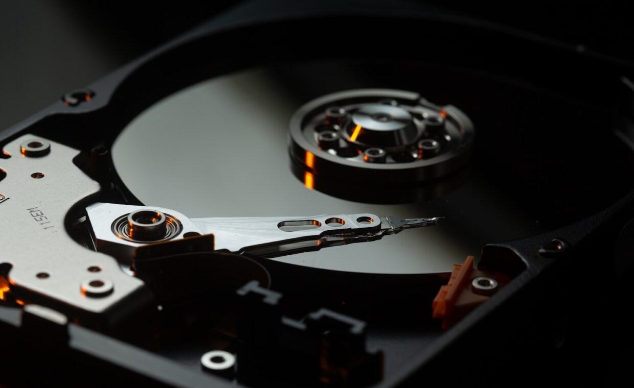 External backup drives, photographed for a technology article.
