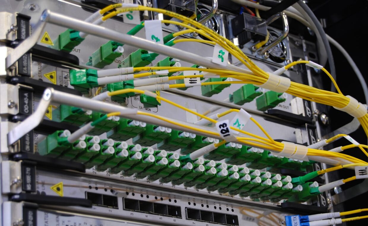 Network firewall shield, photographed for a technology article.